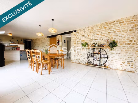 vente maison 9 pièces 214 m² vacognes-neuilly (14210)