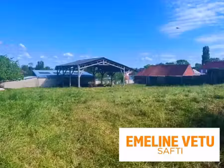 vente terrain 1013 m² saint-hilaire-cottes (62120)