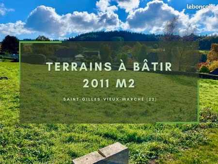 terrain 2 011 m² saint gilles vieux marche
