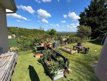 à louer  maison de 106 m² située sur la commune de jardin  dans un environnement calme et 