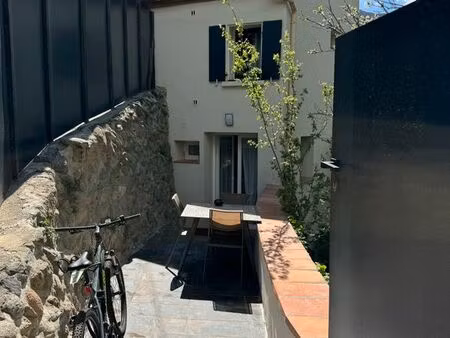 maison meublée 2 ch avec extérieur