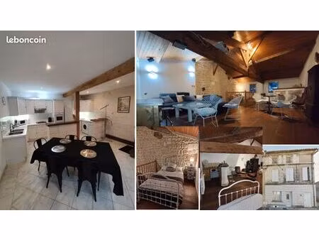 maison de ville meublé  loft  déco metal