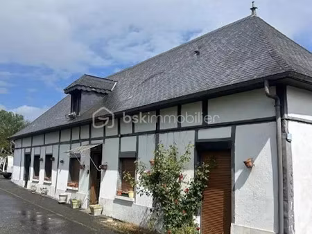 vente maison 6 pièces 159 m² à bosc-le-hard (76850)  229 000 €