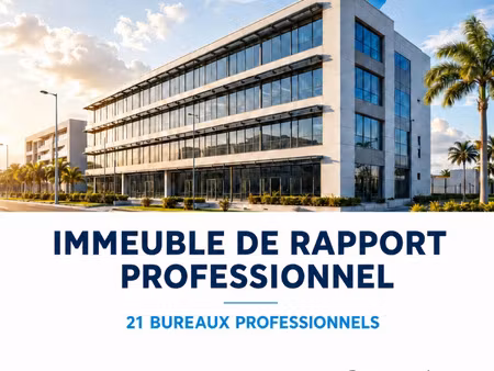 immeuble à vendre baie mahault 21 pièce(s) 505m2 1 090 000€