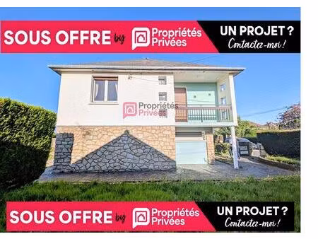 maison familiale avec balcon  jardin et fort potentiel ? à rénover