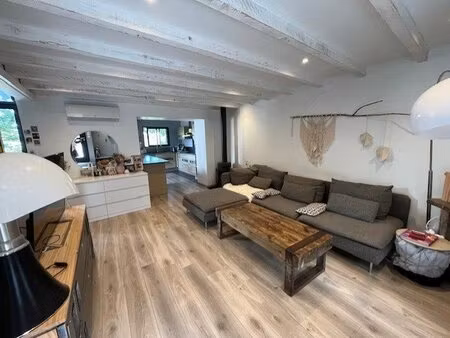 pennautier  maison en pierres avec garage et jardin