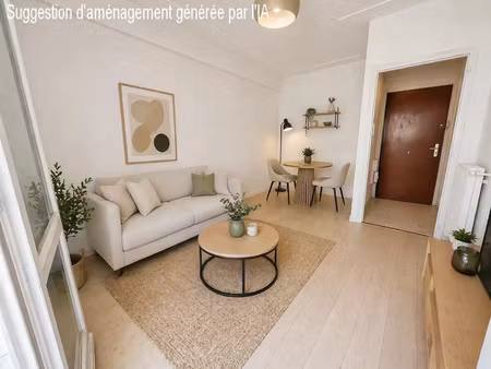 vente appartement 1 pièce 21 m² nice (06300)