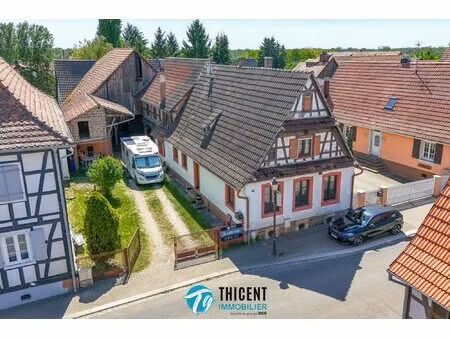 à vendre - maison alsacienne avec grange et fort potentiel –