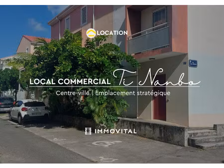 location local commercial 37m² le moule 97160