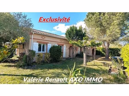agréable maison t4 plain-pied st loup cammas