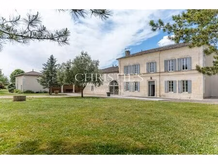 cognac – a vendre magnifique propriete viticole