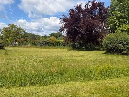 vente terrain 2000 m² cauvignac (33690)