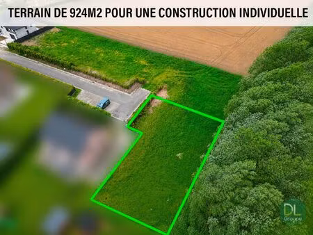 terrain à vendre de 924 m² à herseaux (vbe22112)