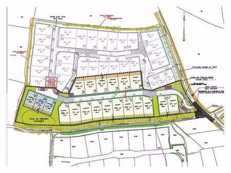 terrain constructible à vendre