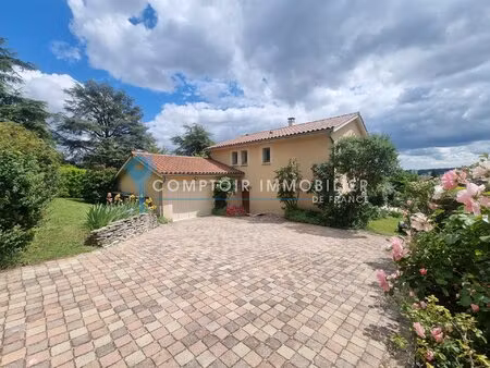 rhône (69) - a vendre sainte-foy-lès-lyon - villa de 169m2 - piscine chauffée - terrain...