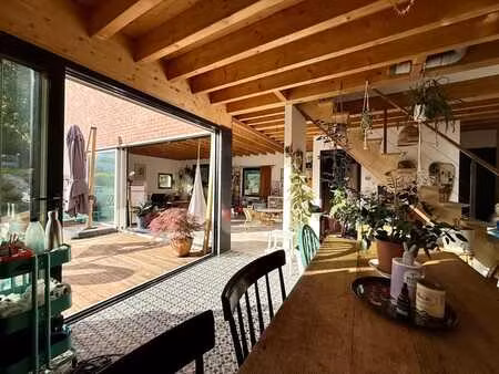 maison moderne 3 ch  terrasse privée  jardin partagé  peb b
