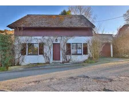 maison villageoise avec jardin dans un quartier bucolique