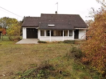 pavillon t. 4 garage proche étang sur 1635 m2 de jardin