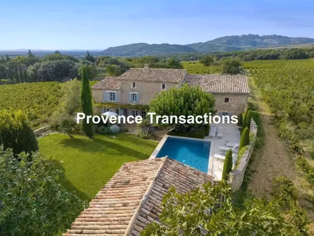 vente propriété 255 m² à beaumes-de-venise (84190)  1 200 000 €