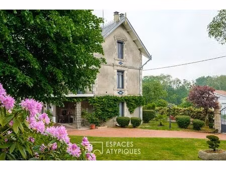 maison de maître en coeur de ville avec jardin et espaces de vie évolutifs