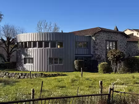 maison d'architecture exceptionnelle de 265 m2 habitable à st. etienne-de-maurs 15600 |...