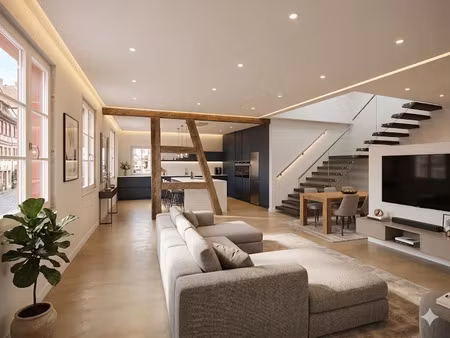 vente appartement 4 pièces 100 m² à rouffach (68250)  160 000 €