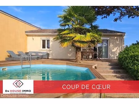 maison 3 pièces avec jardin et piscine à proximité de la forêt  avec revenu locatif possib