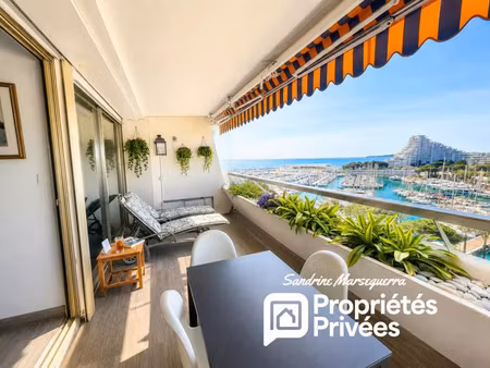 vente appartement 2 pièces 54 m² villeneuve-loubet (06270)