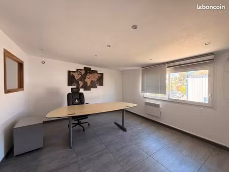 local activité 475m² – bureaux + entrepôt – roquefort-la-bédoule