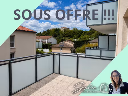 vente appartement 3 pièces 63 m² à vernaison (69390)  236 000 €
