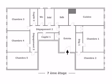 vente appartement 6 pièces 105 m² à sarcelles (95200)  235 000 €
