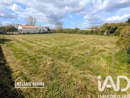 vente terrain 1335 m² landrais (17290)