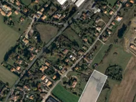 vente terrain 496 m² le gua (17600)