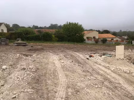vente terrain 448 m² bussac-sur-charente (17100)