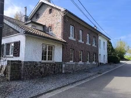 maison 5ch herve  4 façades  terrain 2100 m2