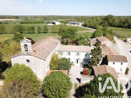vente maison 7 pièces 310 m² le gué-d’alleré (17540)