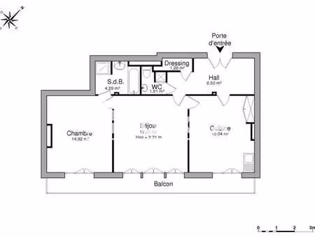 location appartement 2 pièces à brest siam (29200) : à louer 2 pièces / 62m² brest siam