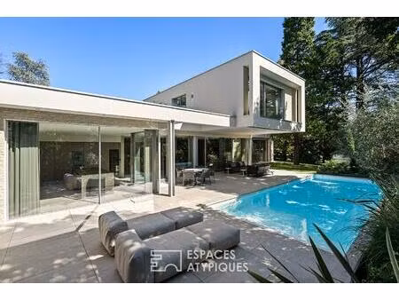maison d'architecte contemporaine avec piscine
