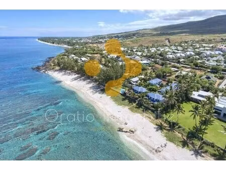 baignade et cocotiers à la saline les bains
