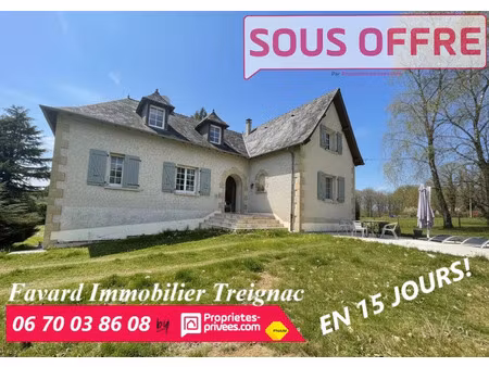 vente maison 8 pièces 190 m² chamberet (19370)