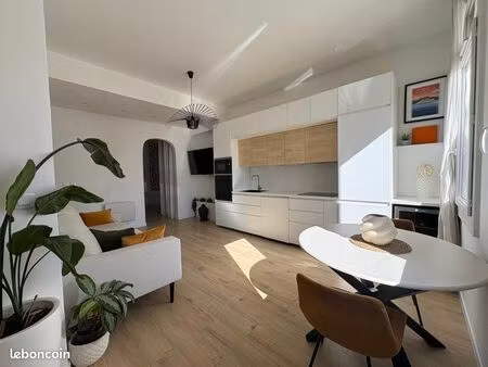 appartement f3 rénové dans petite copropriété