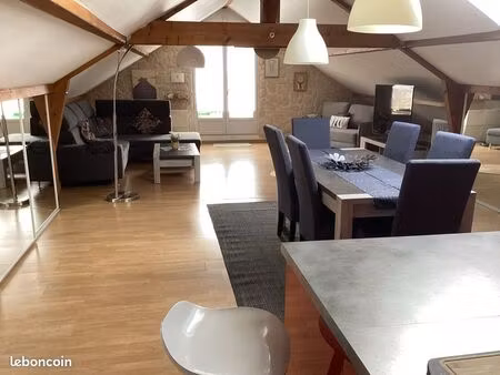 joli loft 170m3 meublé