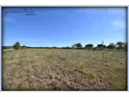 vente terrain 5970 m² à roujan (34320)  9 500 €