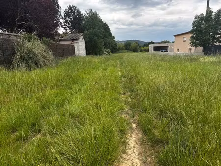 vente terrain 600 m² à ruoms (07120)  60 000 €