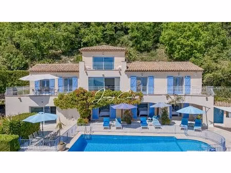 demeure de charme 220m² - vue panoramique mer et montagnes - piscine à débordement
