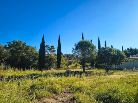 vente terrain 1500 m² à cabrières-d'avignon (84220)  460 000 €