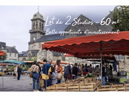 vente appartement 3 pièces à crozon (29160) : à vendre 3 pièces / 60m² crozon