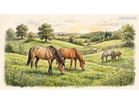recherche terrain/pré pour chevaux pornichet