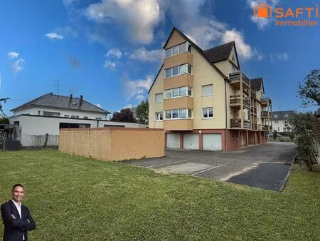 superbe appartement 3 pièces disposant d'un balcon  d'une cave et d'un garage !