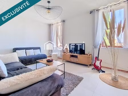 maison de village en pierre de 115 m²  3 chambres  lumineuse  pleine de charme avec vue dé